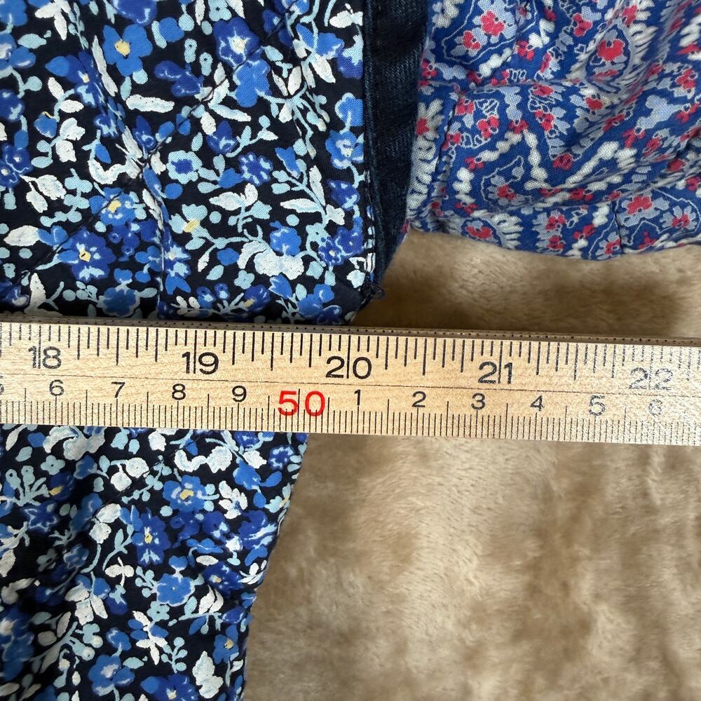 Gap Patchwork Kimono Jacket Small Quilted Boho Co… - image 8